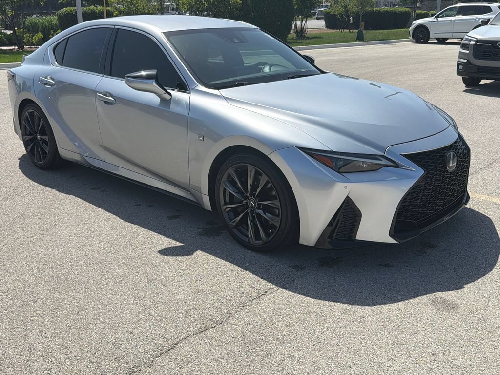Used 2021 Lexus IS 350 F Sport w/ Accessory Package RWD image 1