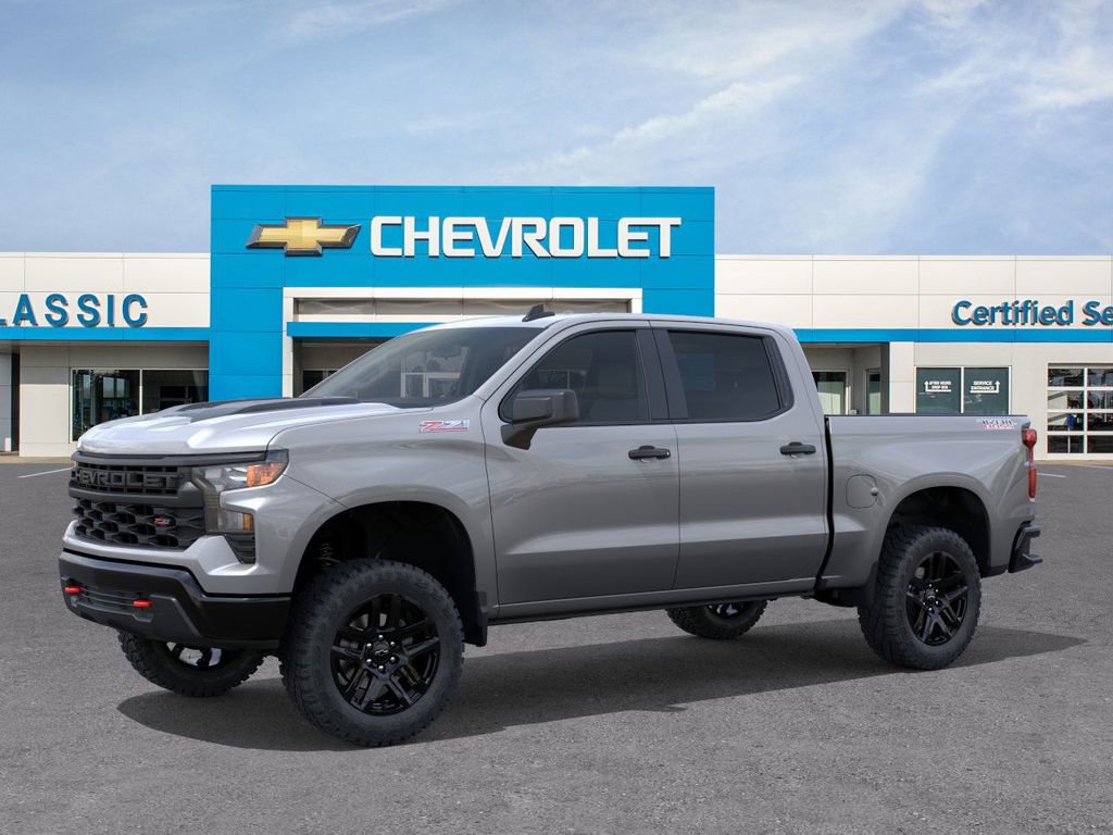 New 2026 Chevrolet Silverado 1500 Custom Trail Boss w/ LPO, Dark Essentials Package image 2