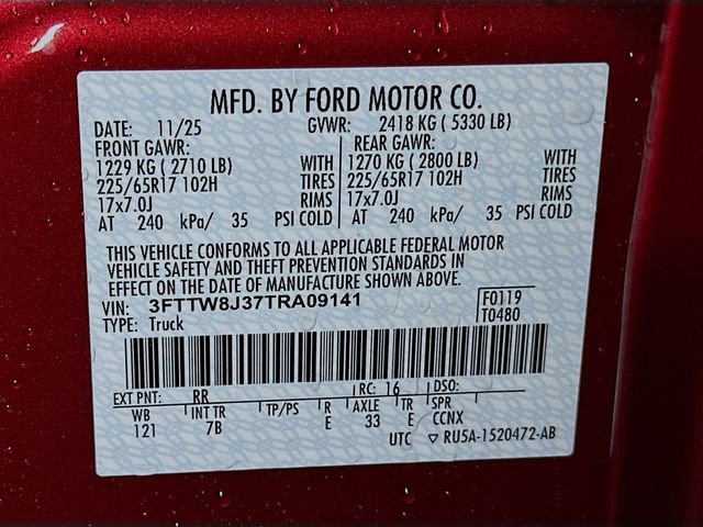 New 2026 Ford Maverick XLT w/ Equipment Group 301A image 14