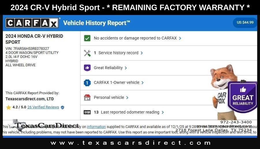 Used 2024 Honda CR-V Sport image 9