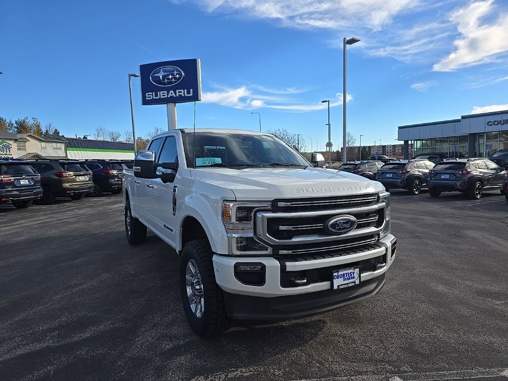 Used 2022 Ford F350 Platinum w/ FX4 Off-Road Package image 2