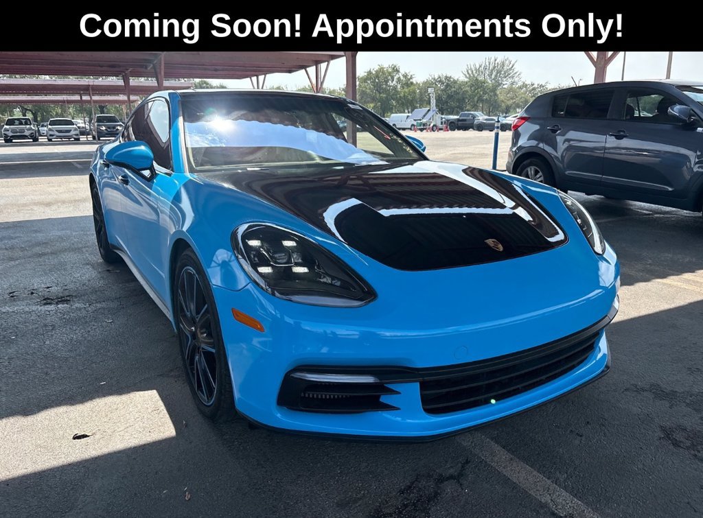 Used 2018 Porsche Panamera 4S AWD/4WD image 1