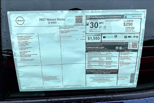 New 2027 Nissan Kicks S AWD/4WD image 38