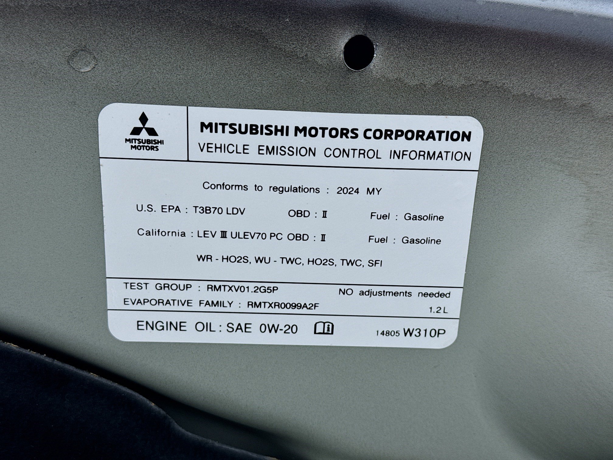 Used 2024 Mitsubishi Mirage G4 SE FWD image 19