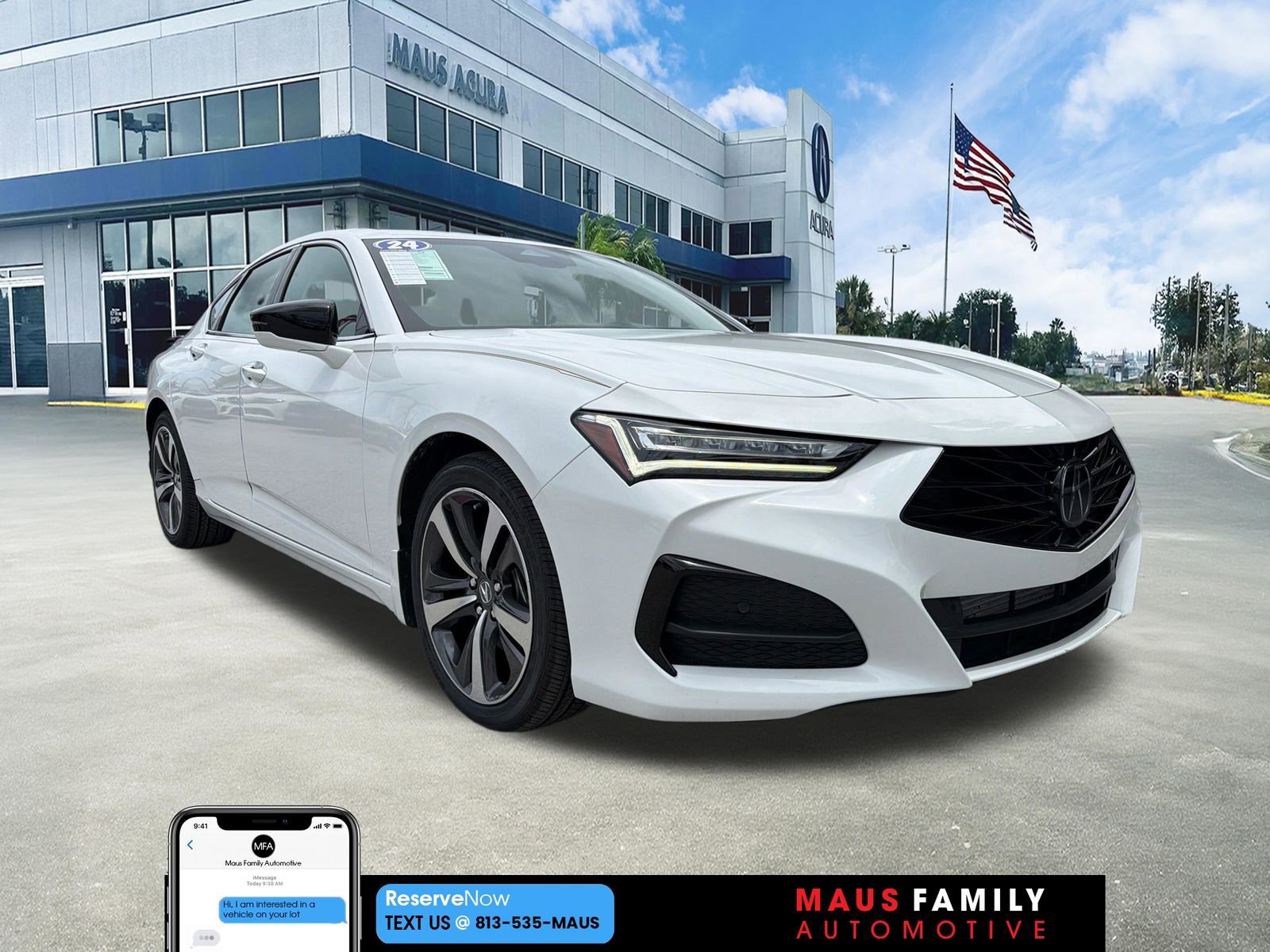 Used 2024 Acura TLX w/ Technology Package FWD image 1