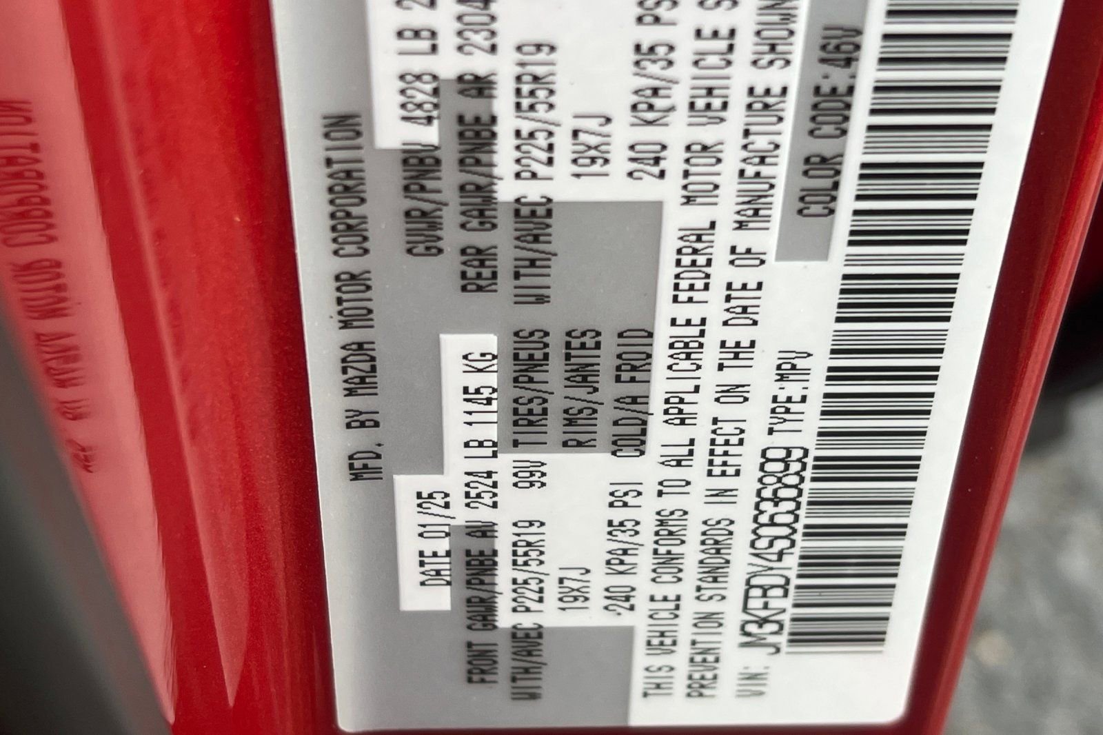 Certified 2025 MAZDA CX-5 2.5 Turbo w/ Premium Package image 26