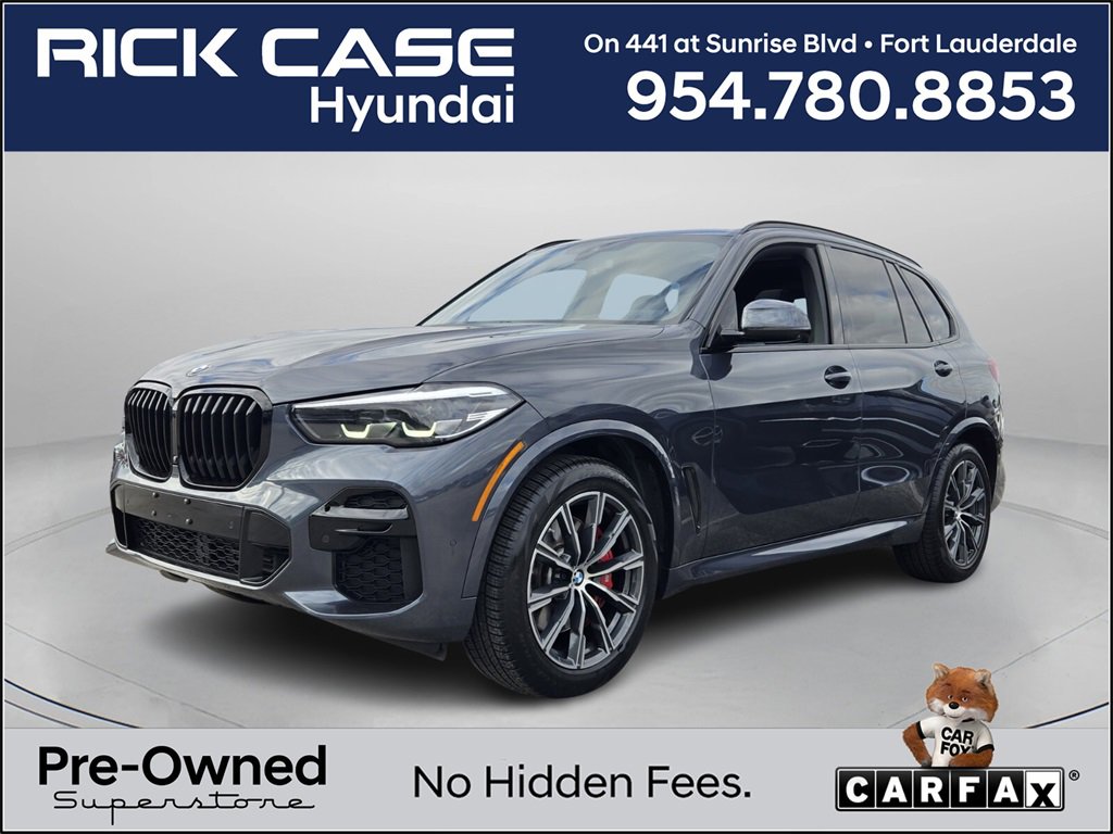 Used 2022 BMW X5 xDrive40i w/ M Sport Package