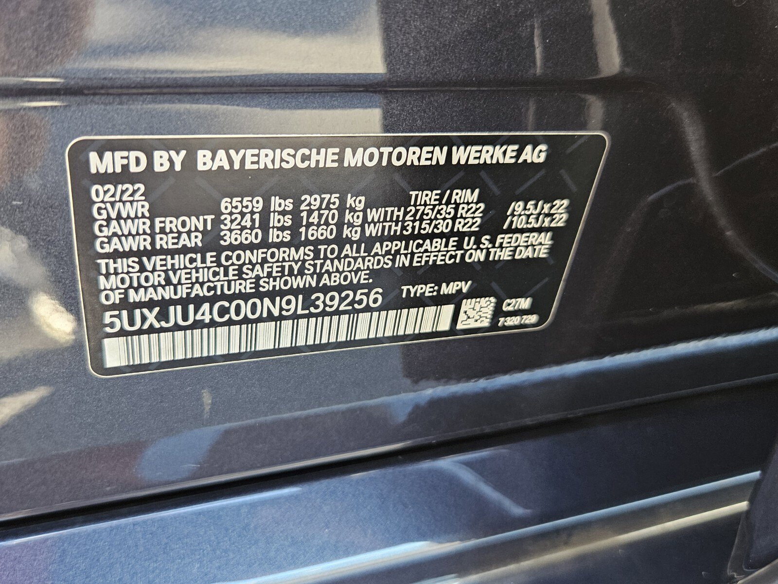 Certified 2022 BMW X5 M50i w/ Premium Package image 27
