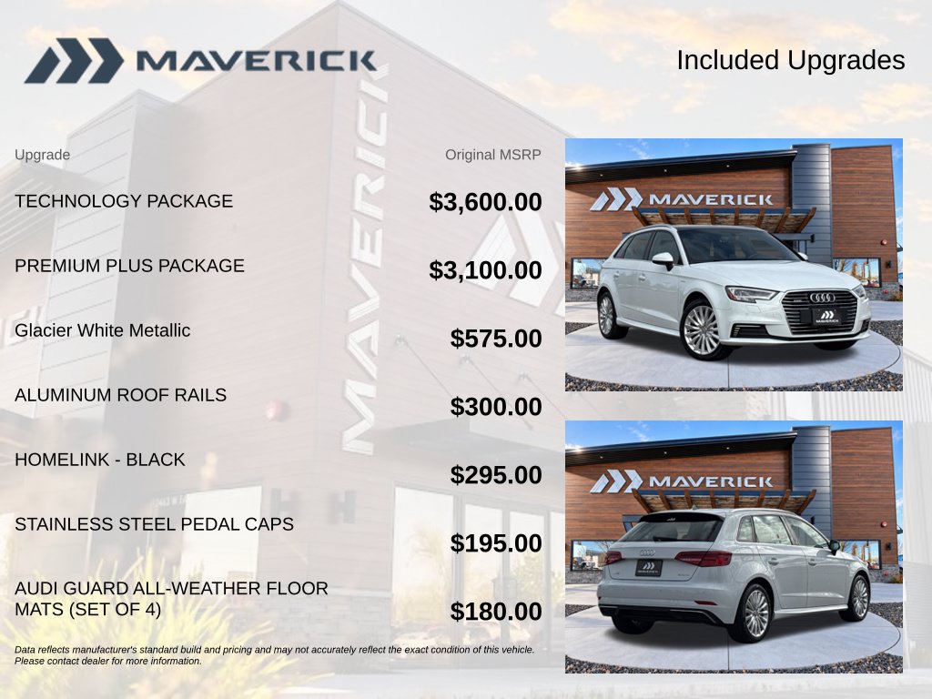 Used 2018 Audi A3 e-tron Premium Plus w/ Technology Package FWD image 7