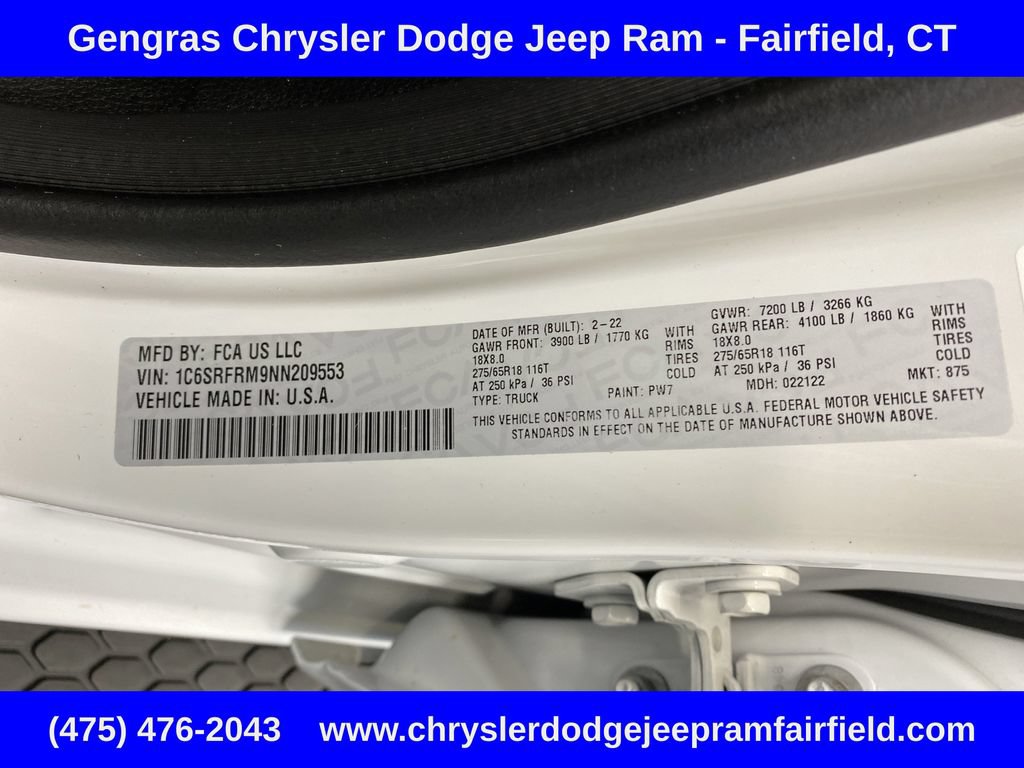Certified 2022 RAM 1500 Laramie AWD/4WD image 4