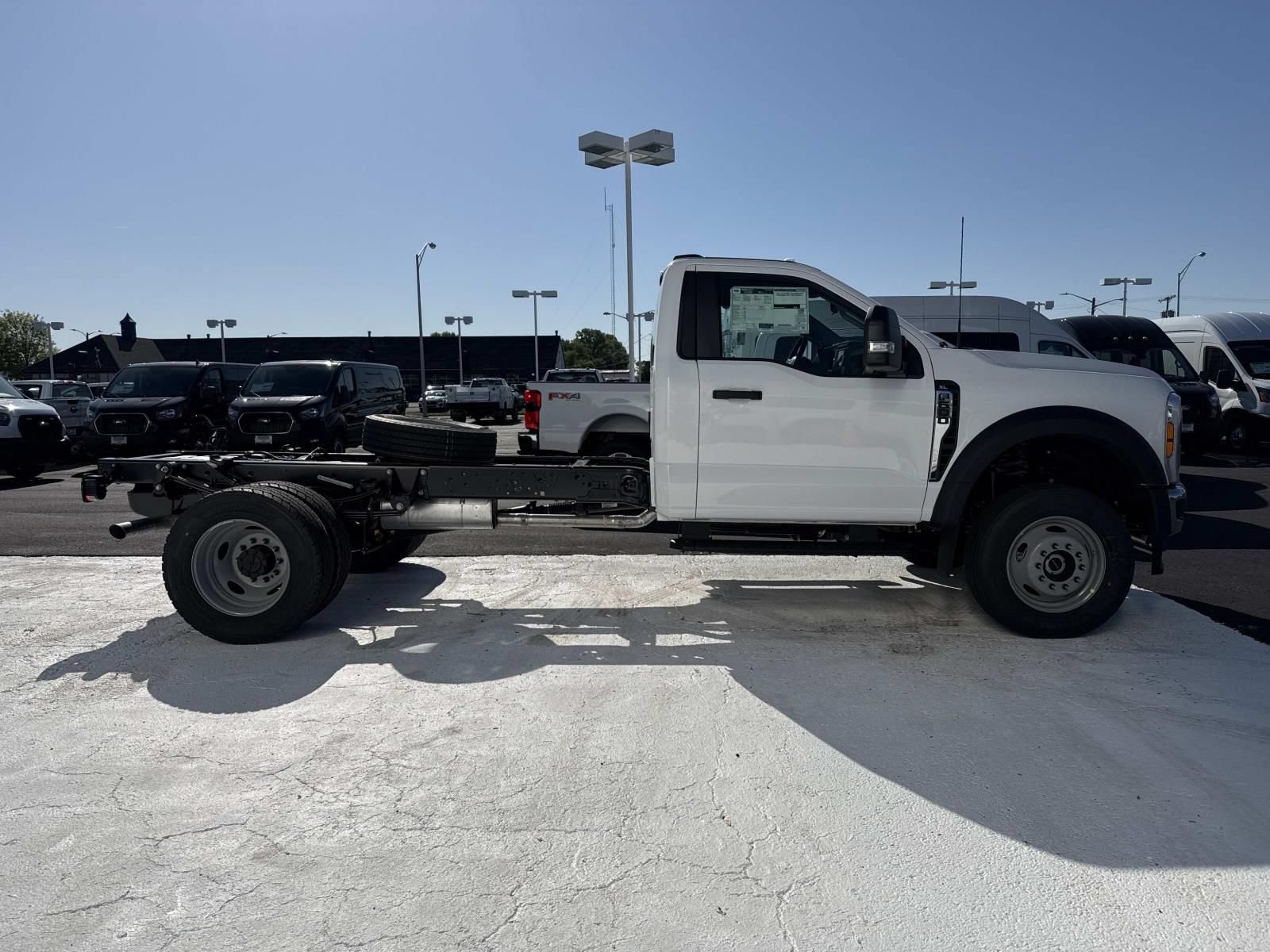 New 2026 Ford F600 4x4 Regular Cab Super Duty w/ XL Chrome Package image 2
