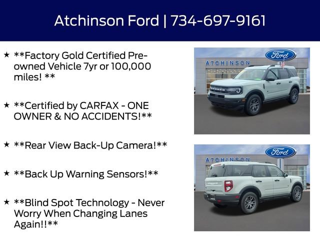 Certified 2024 Ford Bronco Sport Big Bend w/ Convenience Package image 5