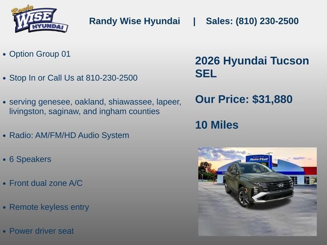 New 2026 Hyundai Tucson SEL AWD/4WD image 5