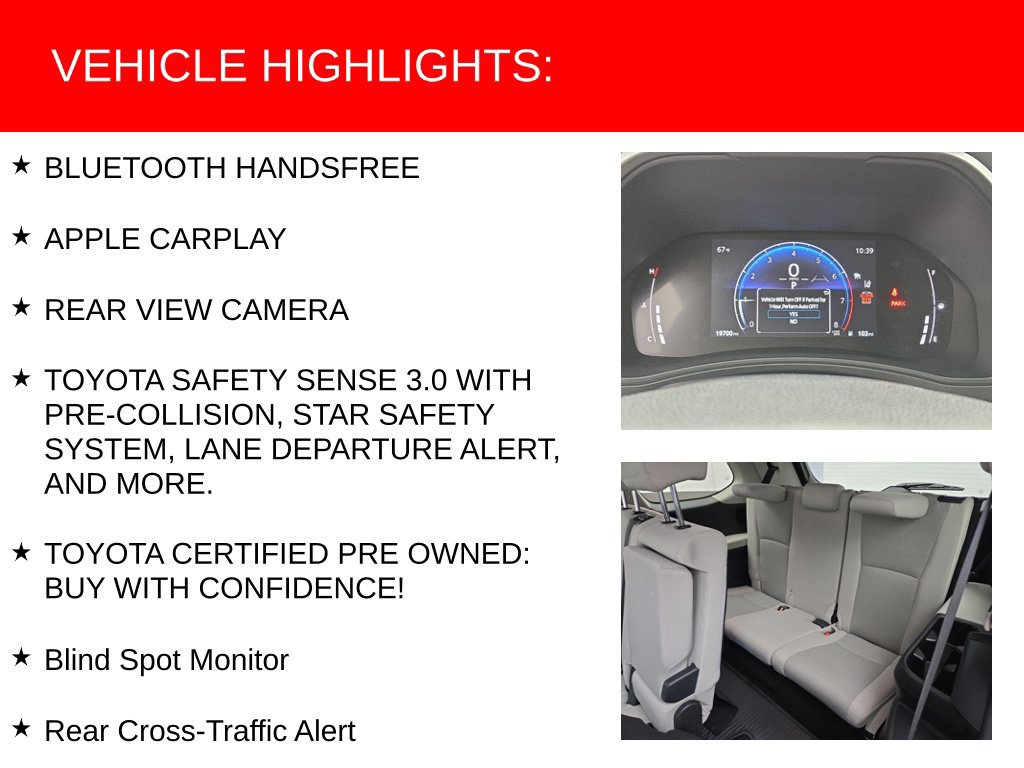Certified 2025 Toyota Grand Highlander FWD image 9
