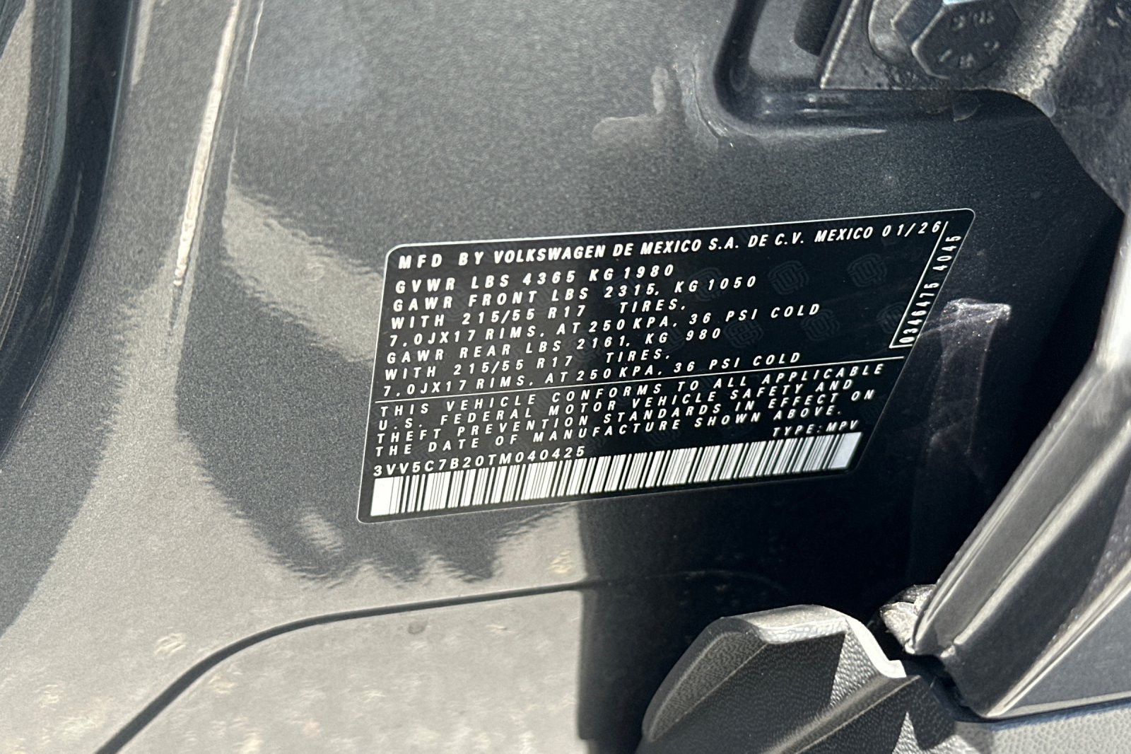New 2026 Volkswagen Taos S FWD image 23