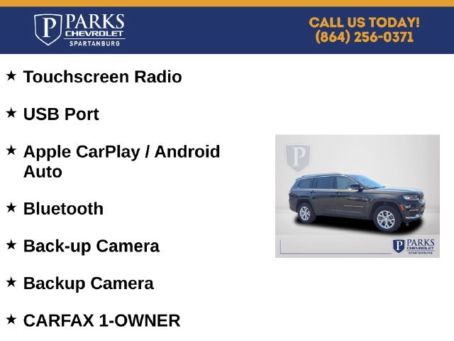 Used 2023 Jeep Grand Cherokee L Limited w/ Luxury Tech Group II RWD image 4