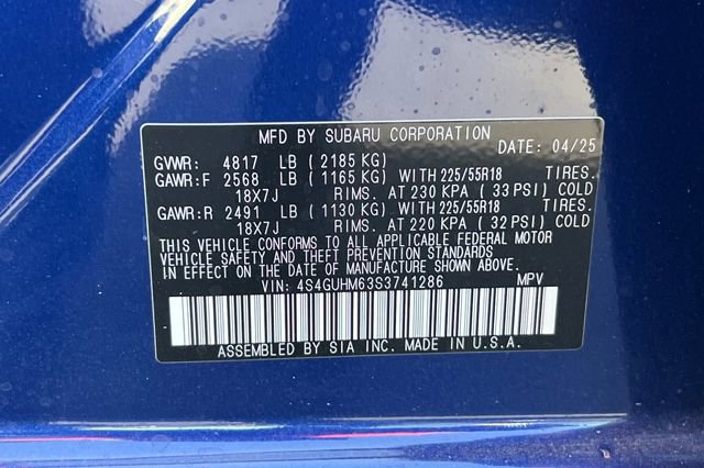 Used 2025 Subaru Crosstrek 2.5i Limited w/ Crosstrek Mirror Package image 23