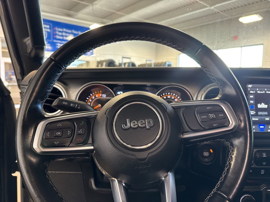 Used 2021 Jeep Wrangler Unlimited Sahara w/ Uconnect 4C Nav & Sound Group image 18