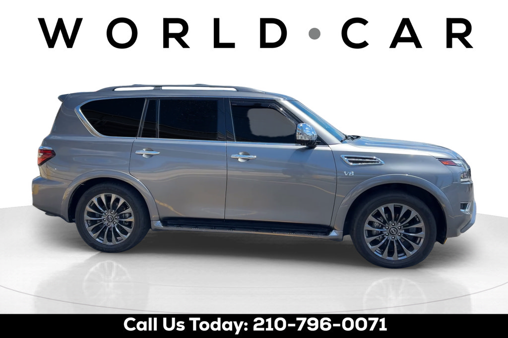 Used 2021 Nissan Armada Platinum w/ Captain's Chairs Package RWD image 8