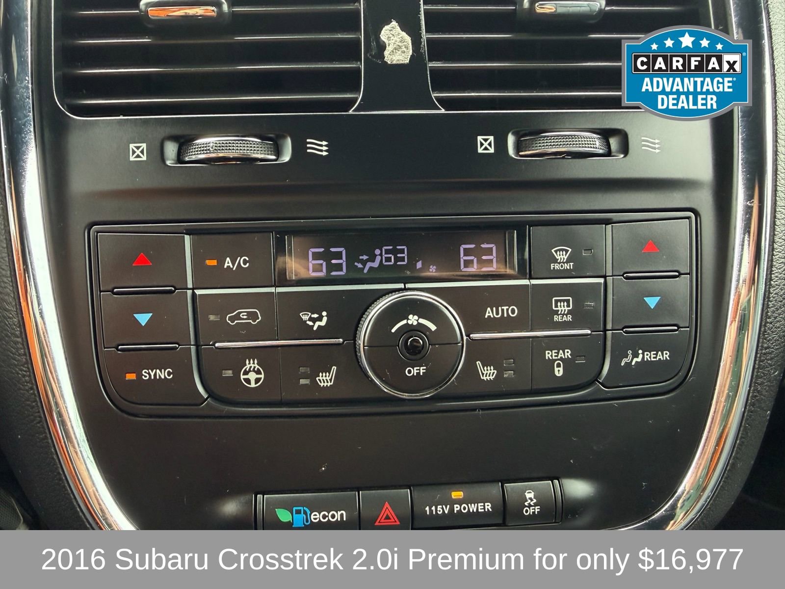 Used 2016 Subaru Crosstrek 2.0i Premium w/ Moonroof Package image 30