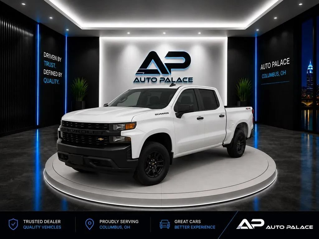 Used 2019 Chevrolet Silverado 1500 W/T w/ Trailering Package AWD/4WD image 1