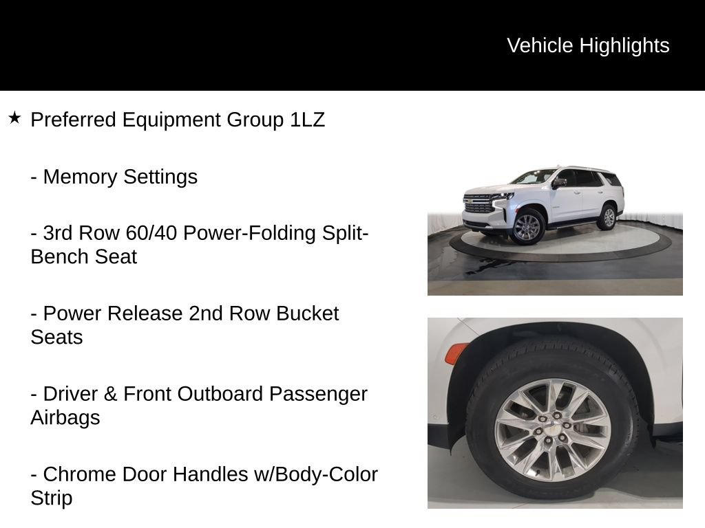 Used 2023 Chevrolet Tahoe Premier w/ Advanced Technology Package AWD/4WD image 7