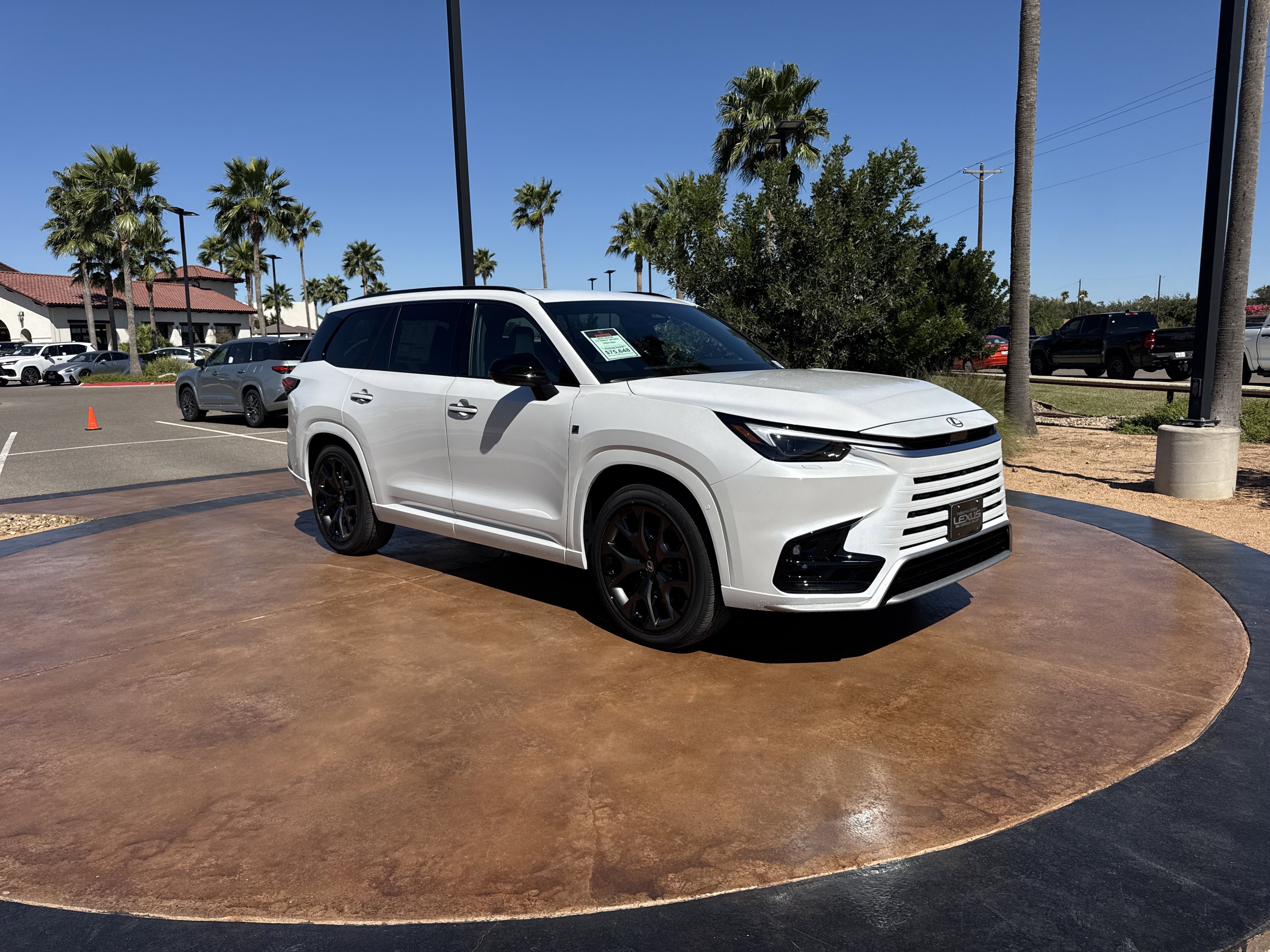 New 2026 Lexus TX 500h AWD