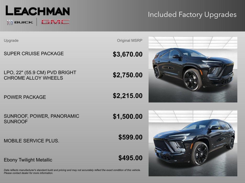 New 2026 Buick Enclave Sport Touring w/ Super Cruise Package image 4