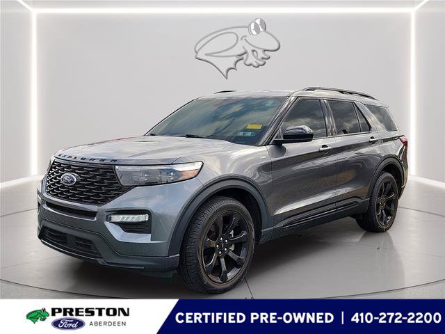 Certified 2023 Ford Explorer ST-Line w/ Class IV Trailer Tow Package