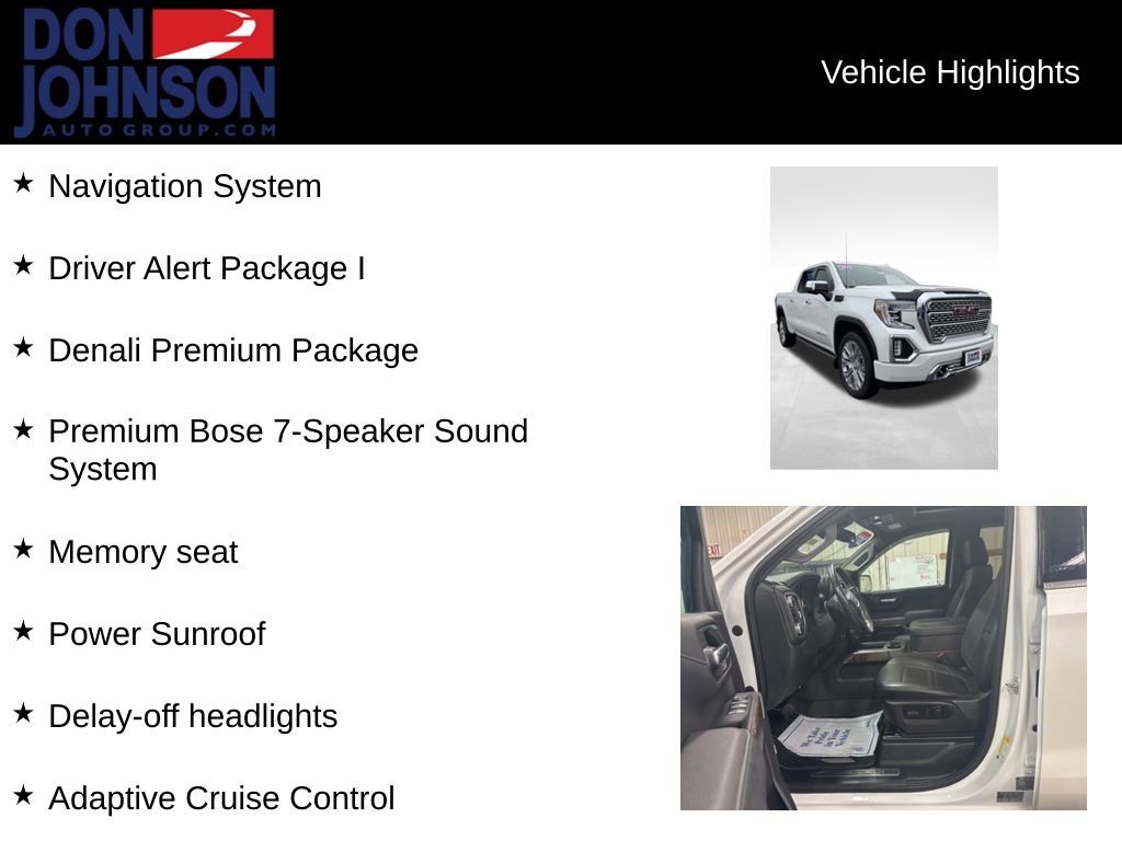 Used 2022 GMC Sierra 1500 Denali w/ Denali Premium Package AWD/4WD image 6