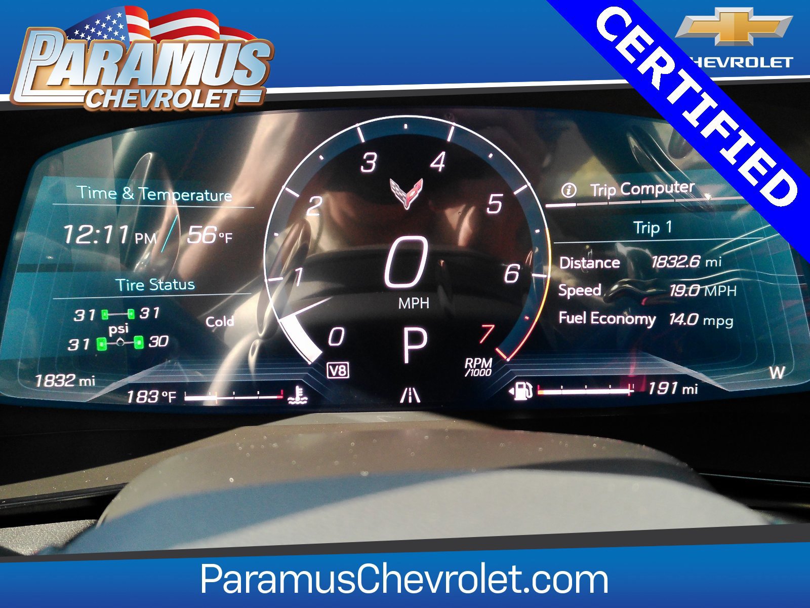 Certified 2024 Chevrolet Corvette Stingray Preferred Cpe w/ Z51 Performance Package image 18