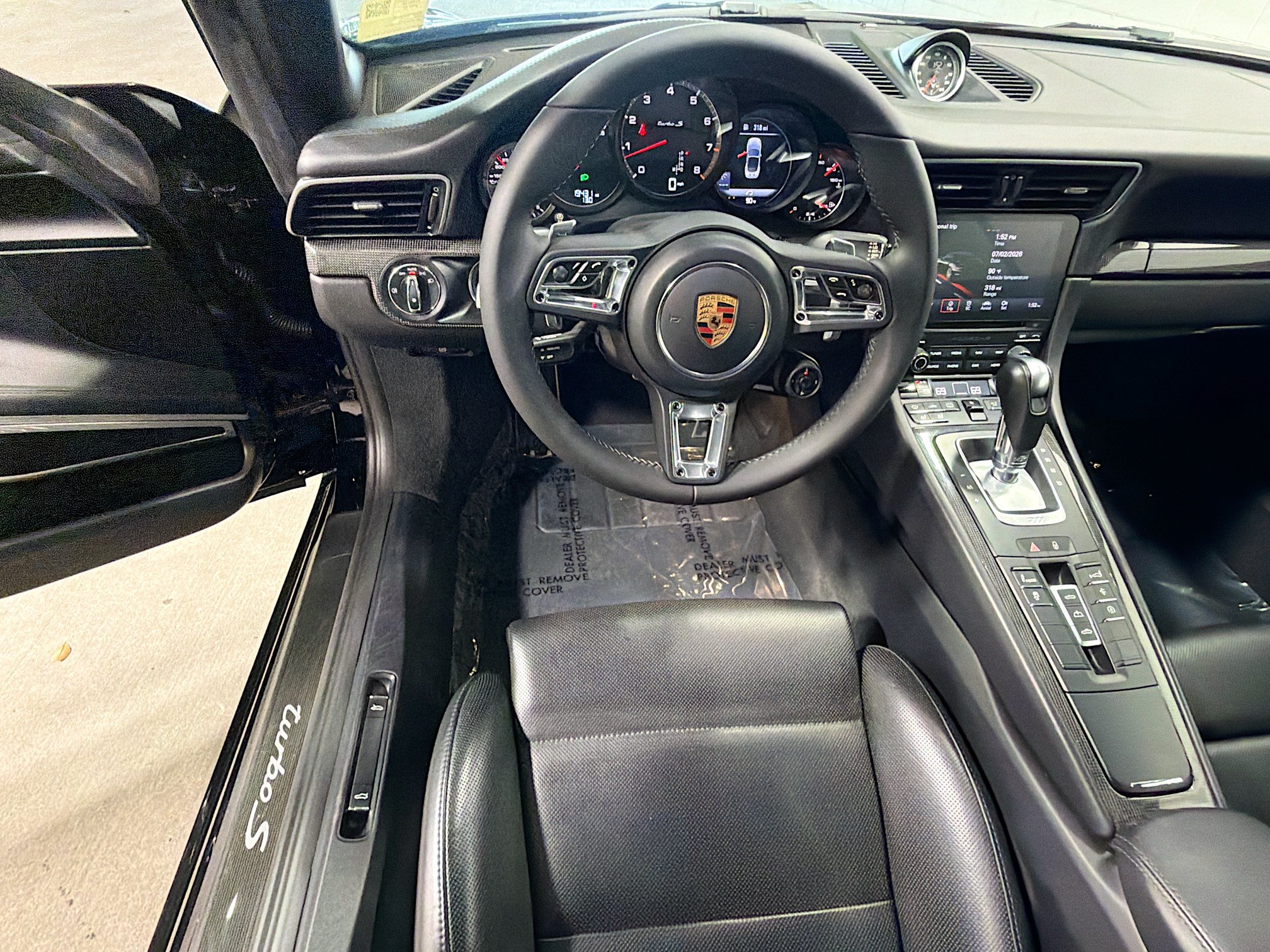 Certified 2019 Porsche 911 Turbo S AWD/4WD image 16