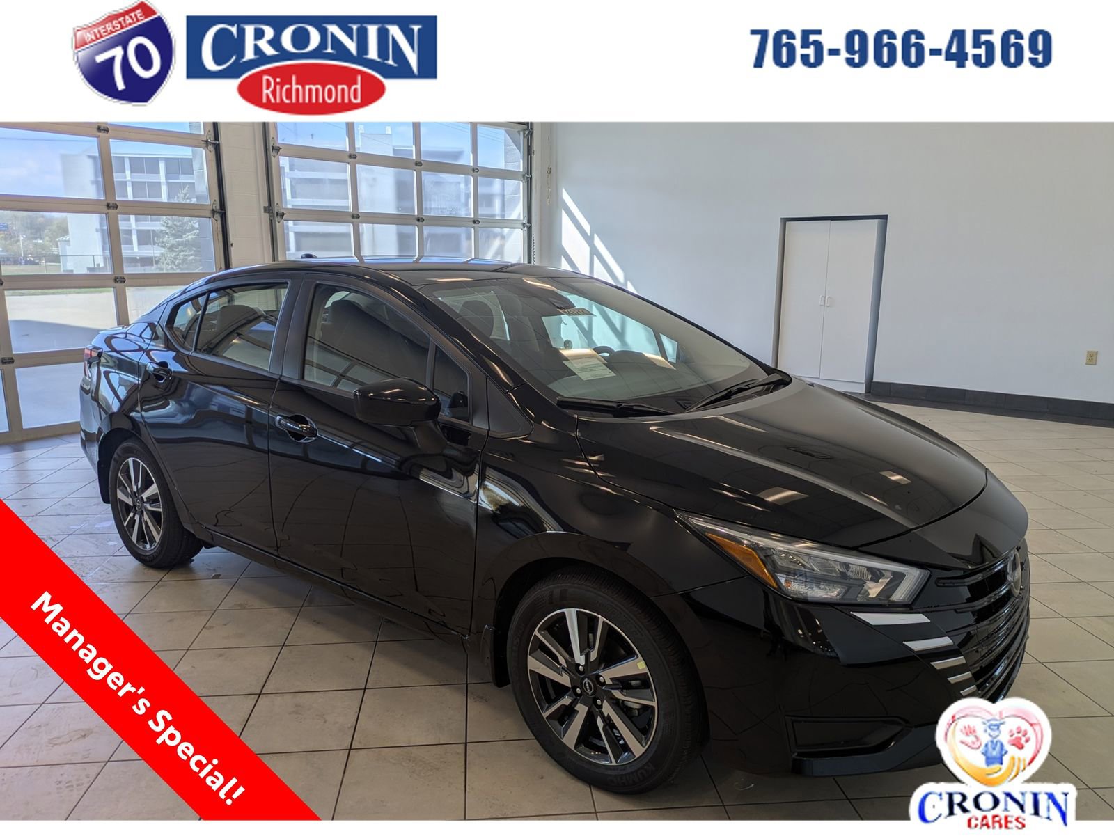 New 2025 Nissan Versa SV w/ Trunk Package