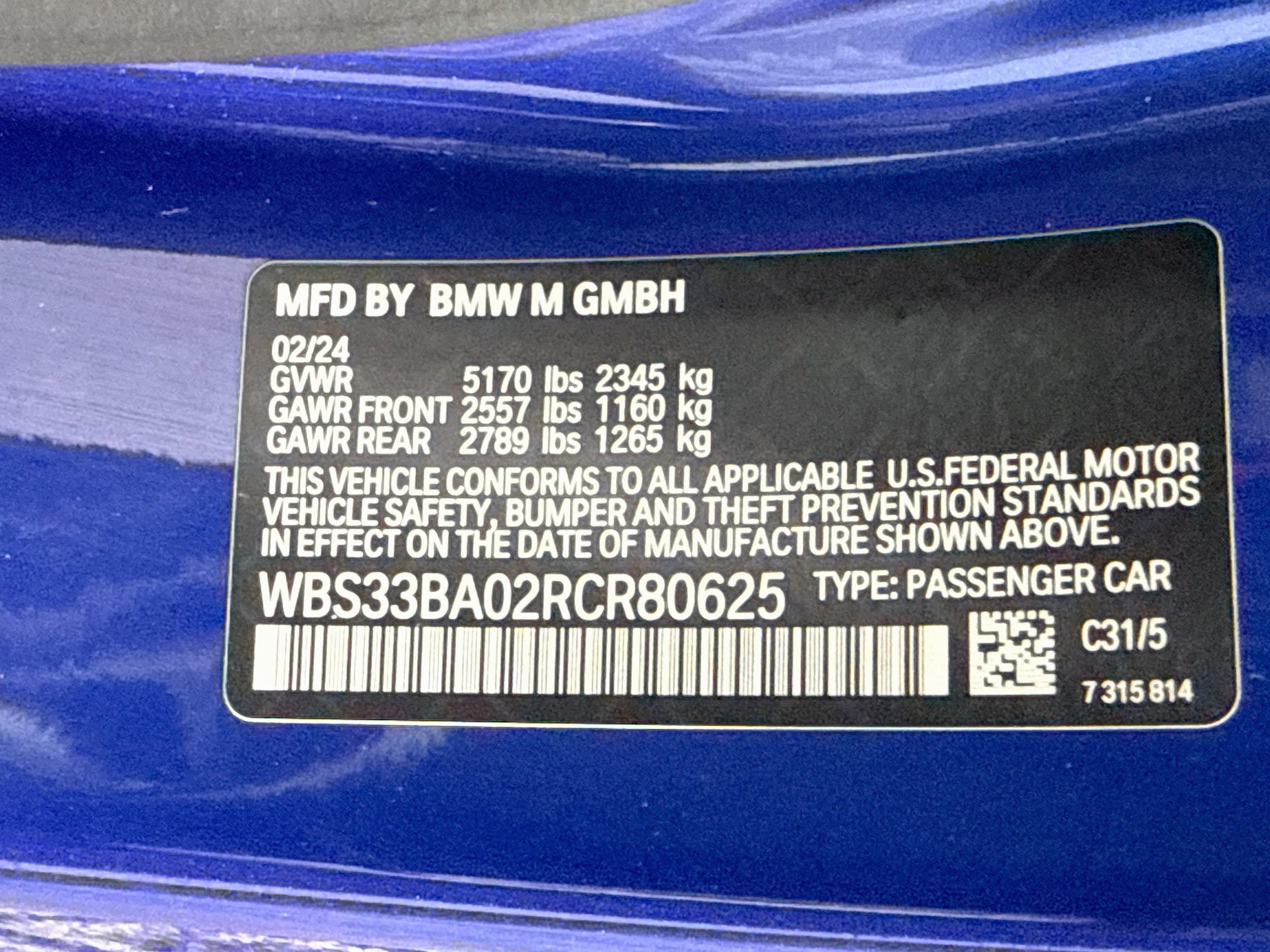 Used 2024 BMW M4 xDrive Competition AWD/4WD image 16