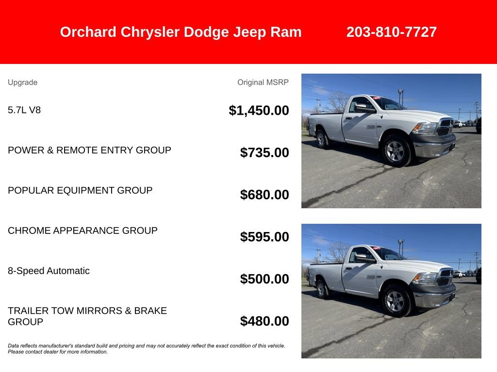 Used 2018 RAM 1500 Tradesman w/ Power & Remote Entry Group image 5