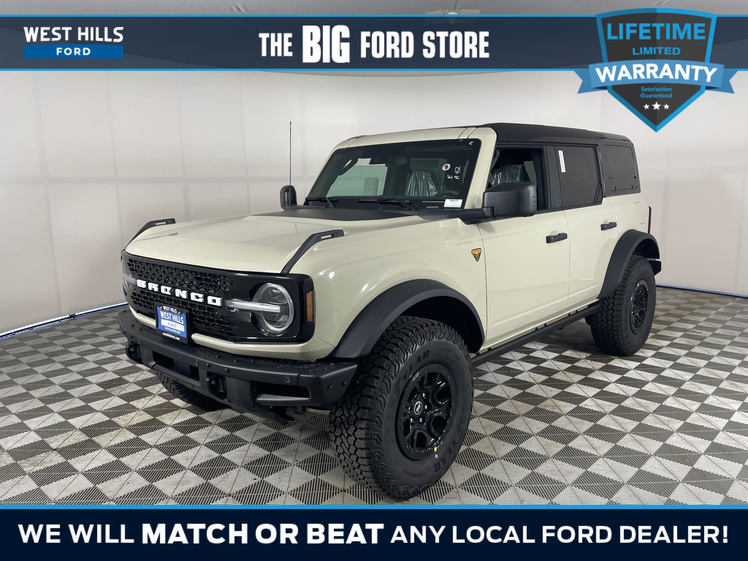 New 2026 Ford Bronco Badlands w/ Wildtrak Package AWD/4WD image 1