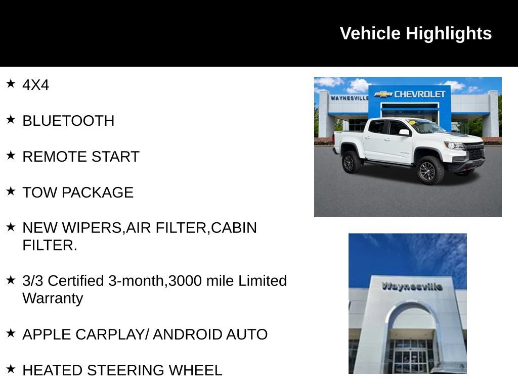 Used 2022 Chevrolet Colorado ZR2 AWD/4WD image 2