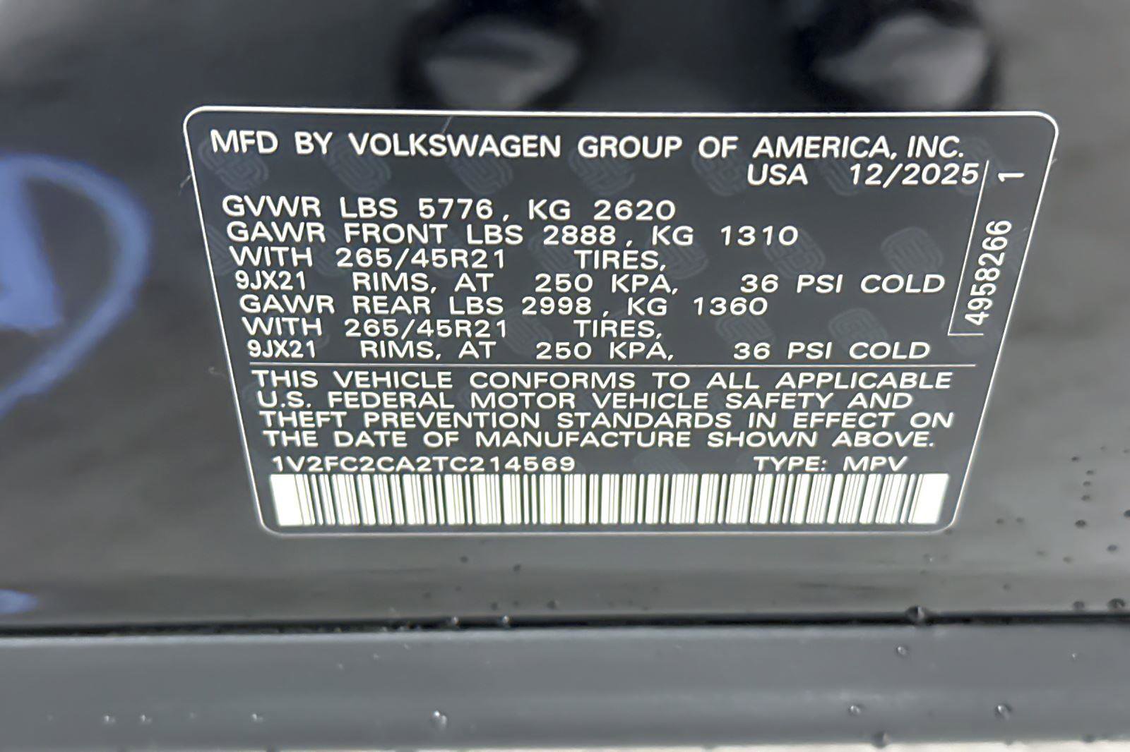 New 2026 Volkswagen Atlas Cross Sport SEL Premium R-Line image 27