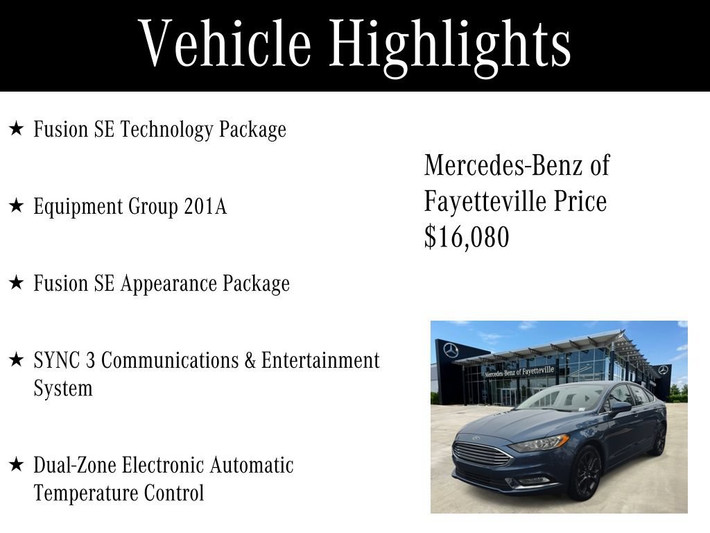 Used 2018 Ford Fusion SE w/ Equipment Group 201A FWD image 6