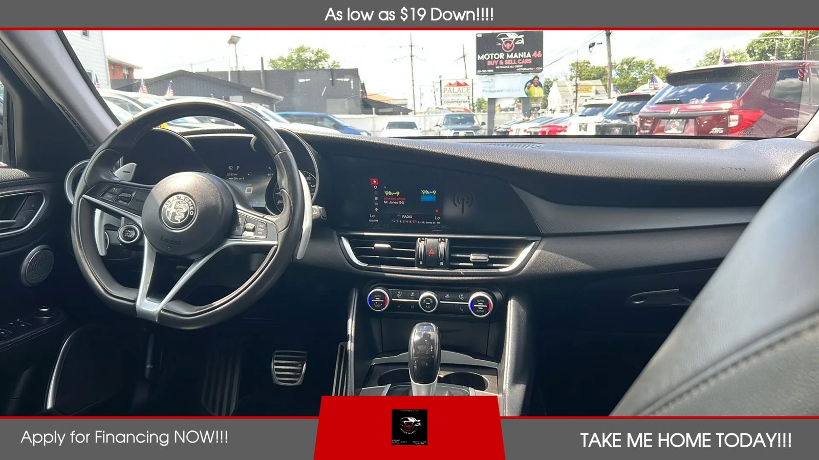 Used 2019 Alfa Romeo Giulia Ti Sport w/ Quick Order Package 22S Sport AWD/4WD image 11
