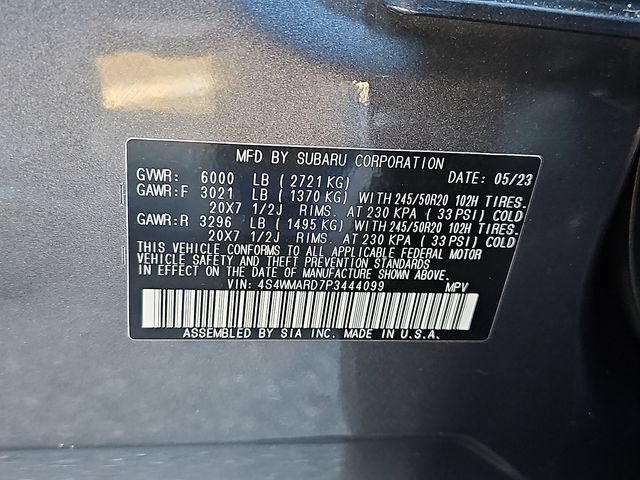 Used 2023 Subaru Ascent Limited w/ Technology Package AWD/4WD image 30