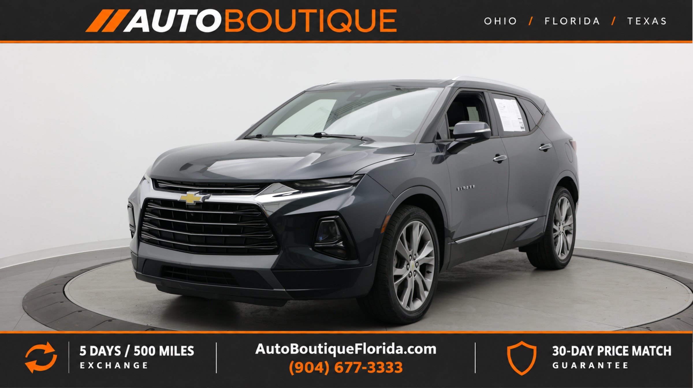 Used 2019 Chevrolet Blazer Premier w/ Sun and Wheels Package