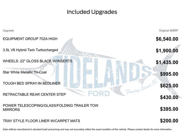 New 2025 Ford F150 Platinum w/ Equipment Group 702A High image 2