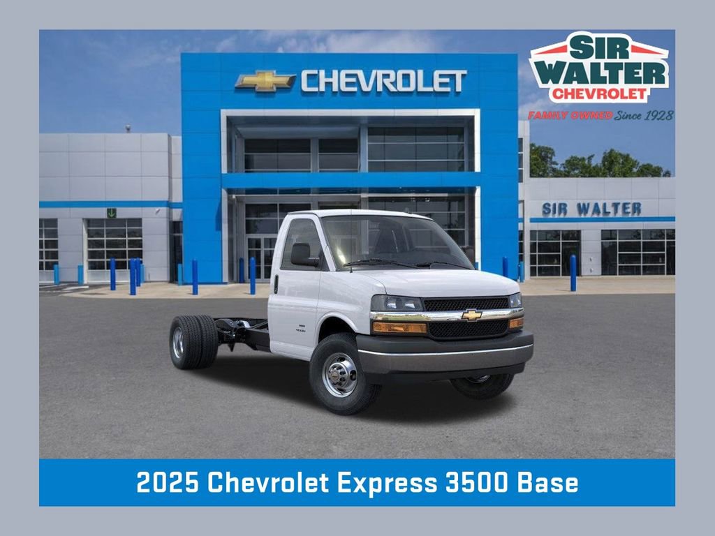 New 2025 Chevrolet Express 3500 w/ Power Convenience Package RWD image 1