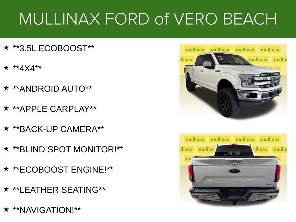 Used 2018 Ford F150 Lariat w/ Equipment Group 502A Luxury AWD/4WD image 5