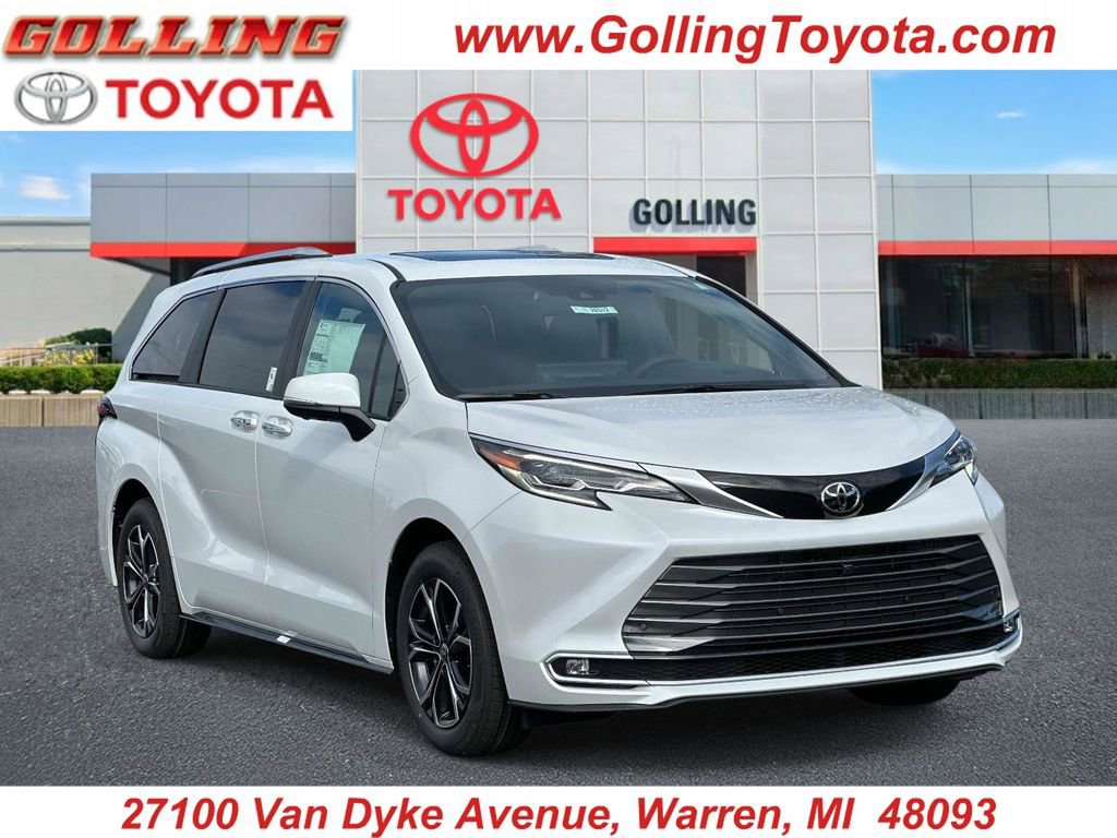 New 2026 Toyota Sienna Platinum
