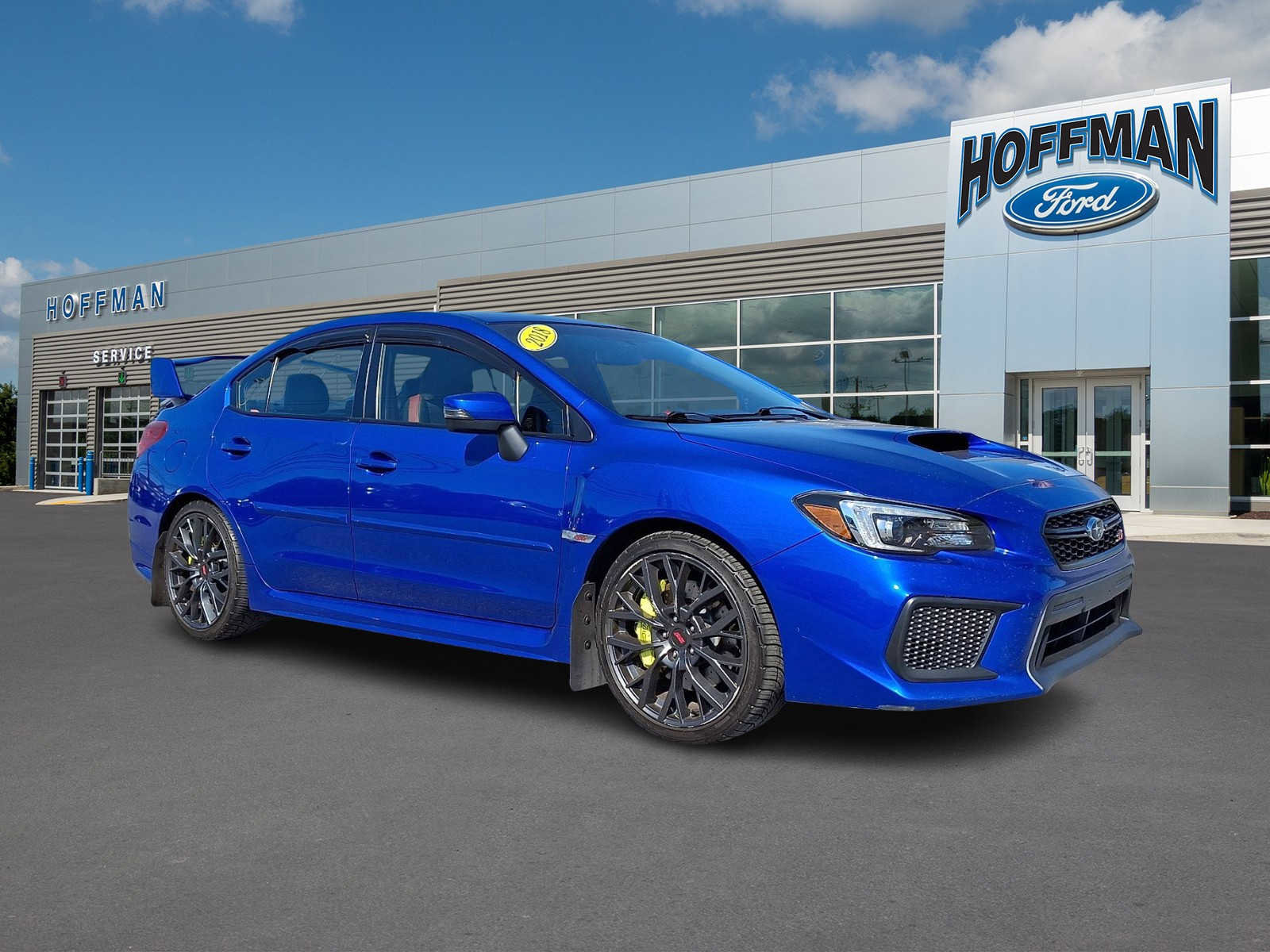 Used 2018 Subaru WRX STI AWD/4WD image 1