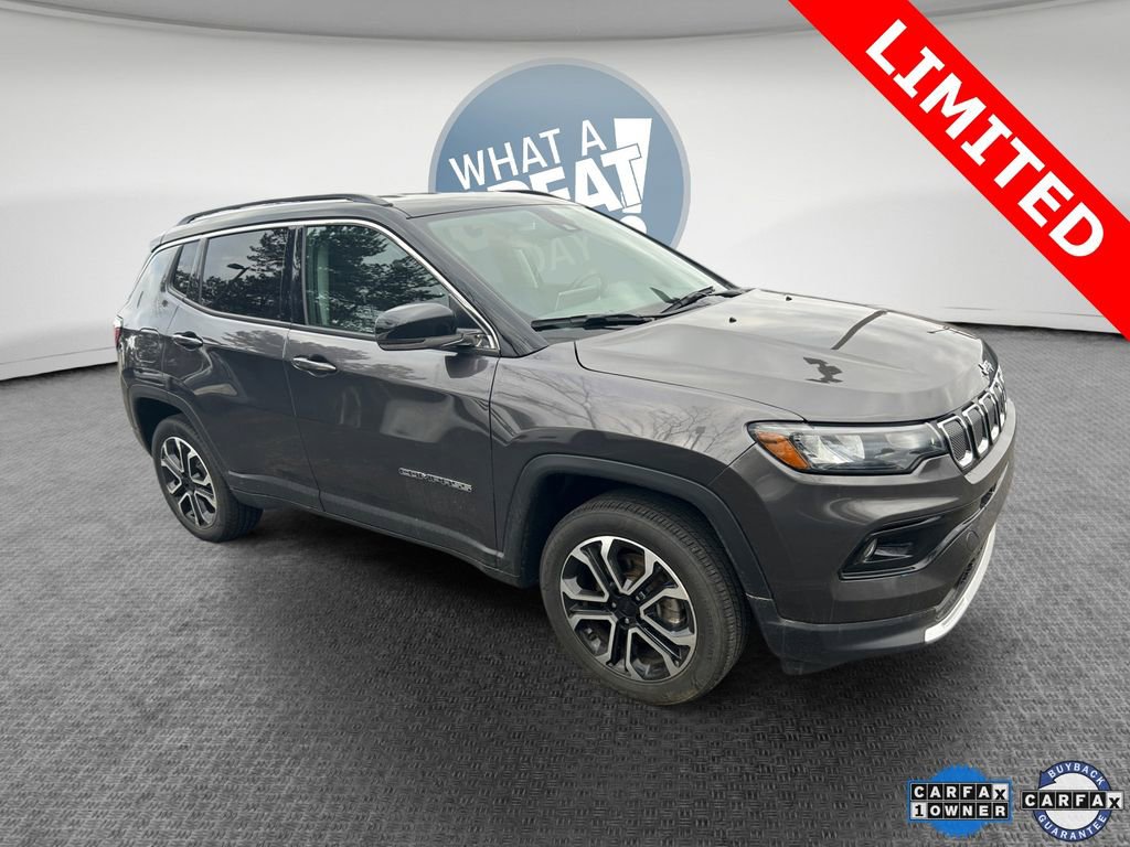Certified 2022 Jeep Compass Limited image 1