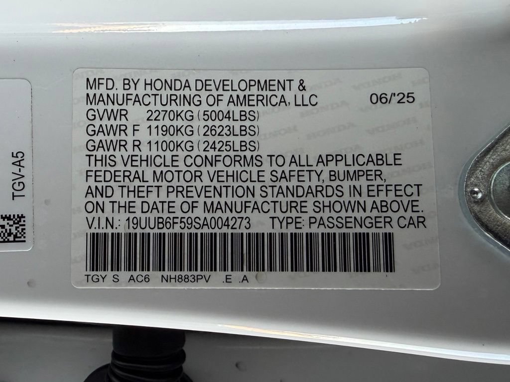 Used 2025 Acura TLX w/ A-SPEC Package AWD/4WD image 11