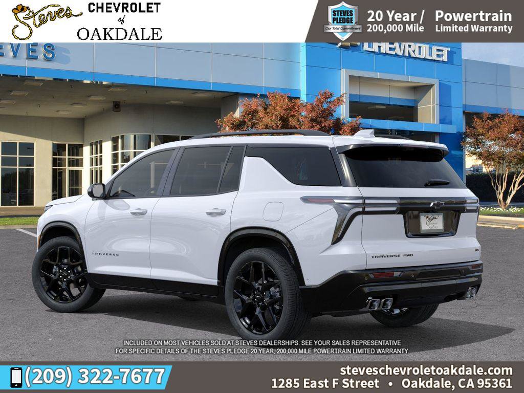 New 2026 Chevrolet Traverse RS w/ LPO, Floor Liner Package AWD/4WD image 3